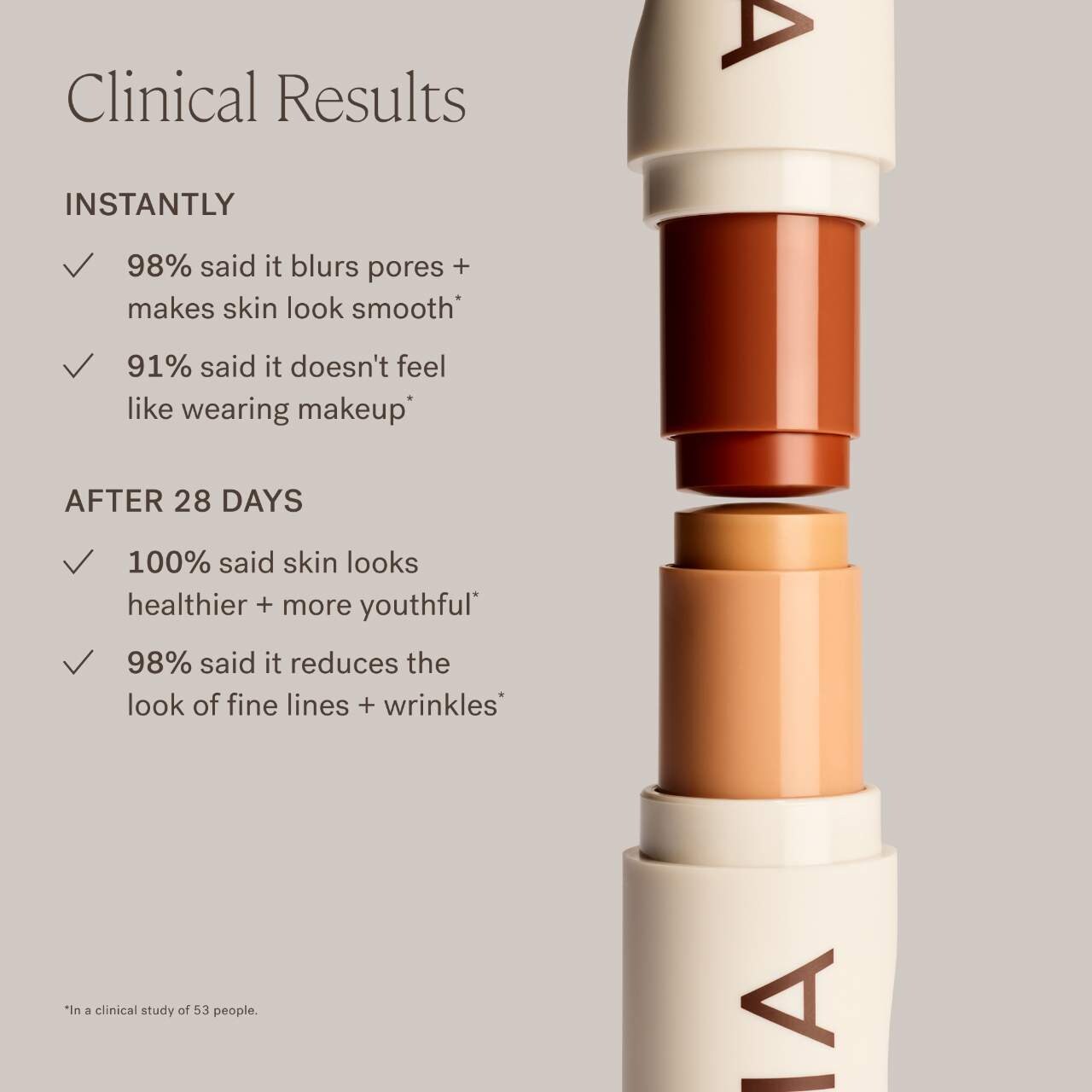 ILIA Skin Rewind Blurring Foundation and Concealer Complexion Stick