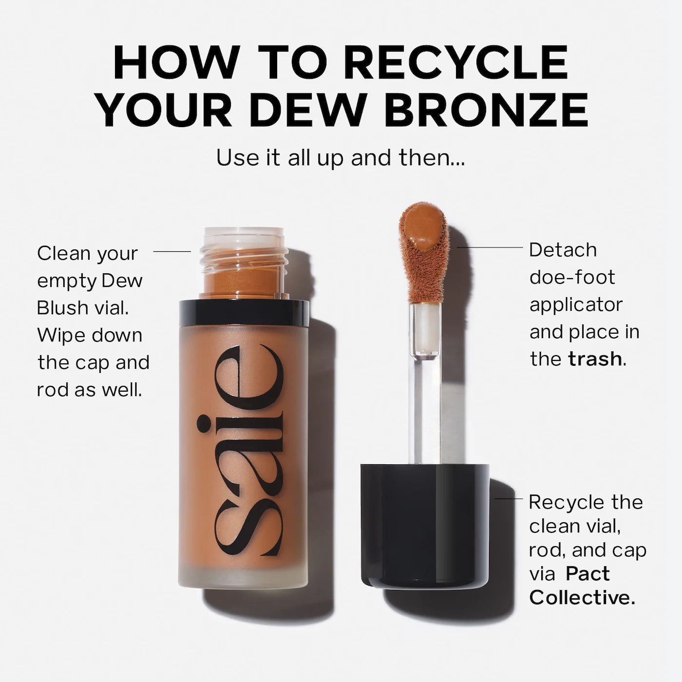 Saie Dew Bronze Soft-Focus Sculpting Liquid Bronzer