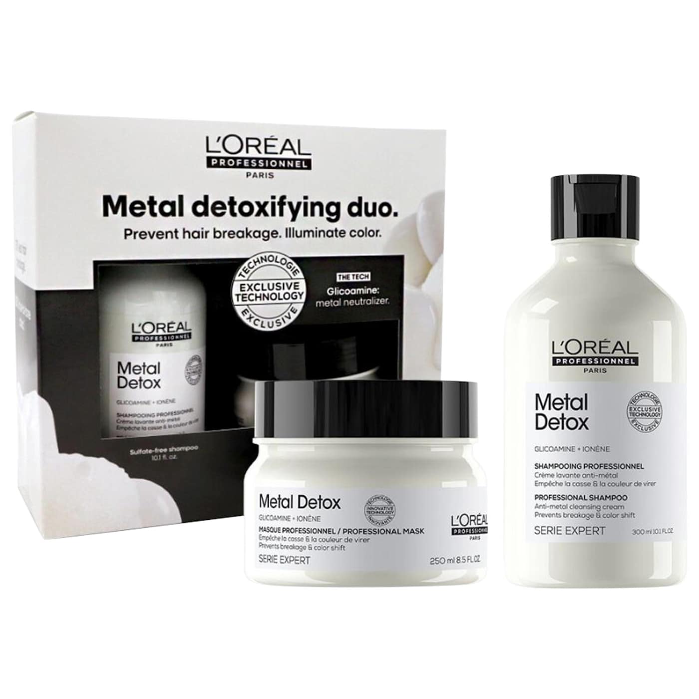 L'Oréal Professionnel Metal Detox Shampoo & Mask Value Set