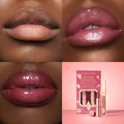 Charlotte Tilbury K.I.S.S.I.N.G Lipstick and Lip Gloss Duos