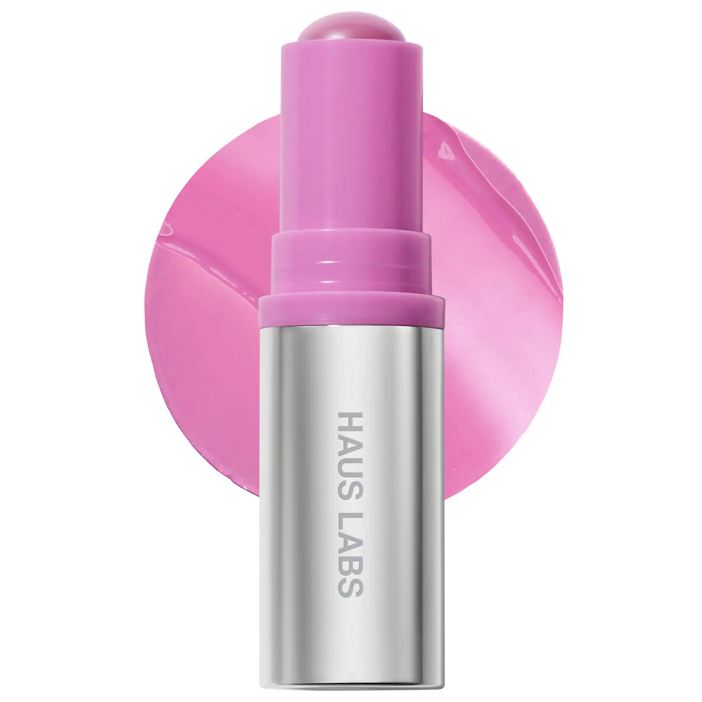 HAUS LABS Color Fuse Longwear Hydrating Glassy Lip + Cheek Blush Balm Stick