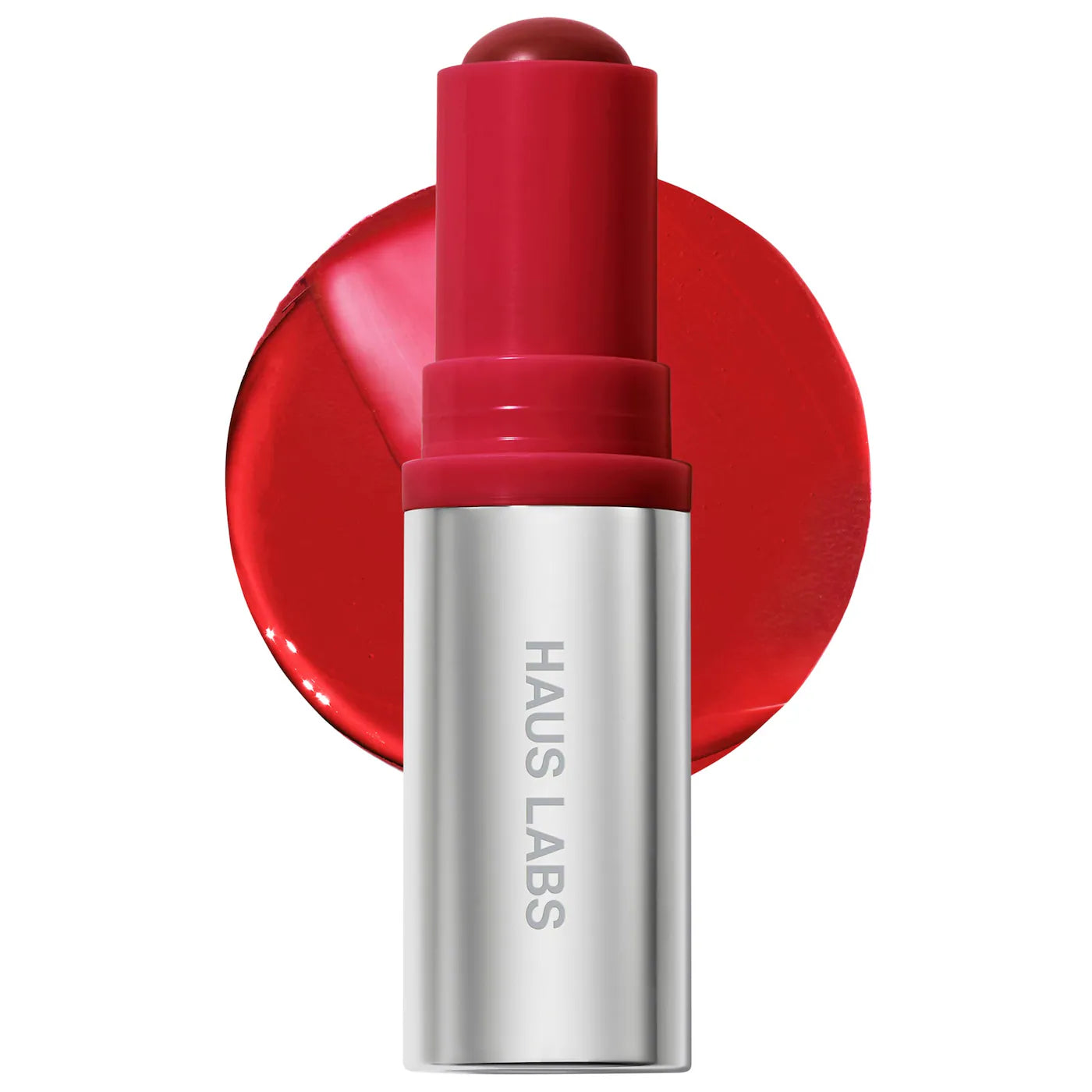 HAUS LABS Color Fuse Longwear Hydrating Glassy Lip + Cheek Blush Balm Stick