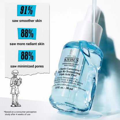 Kiehl's Clearly Corrective™ Daily Re-Texturizing Triple Acid Peel