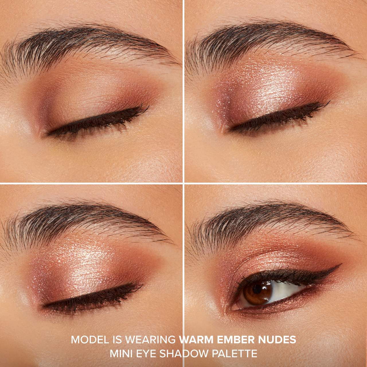 Too Faced Mini Born This Way Complexion-Inspired Eyeshadow Palette - Warm Ember Nudes