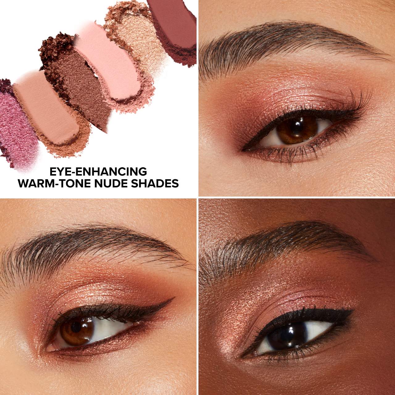 Too Faced Mini Born This Way Complexion-Inspired Eyeshadow Palette - Warm Ember Nudes