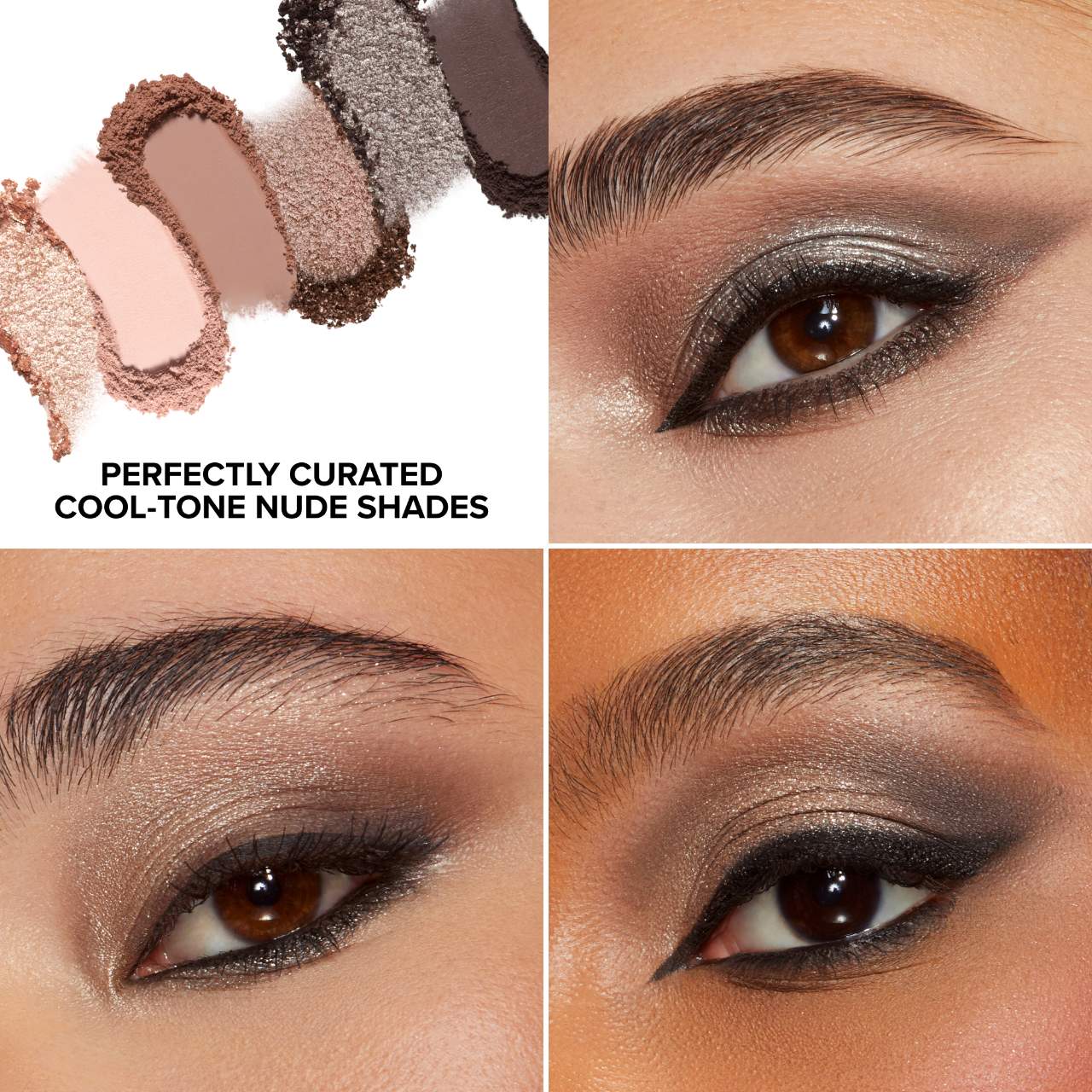 Too Faced Mini Born This Way Complexion-Inspired Eyeshadow Palette - Cold Smolder Nudes