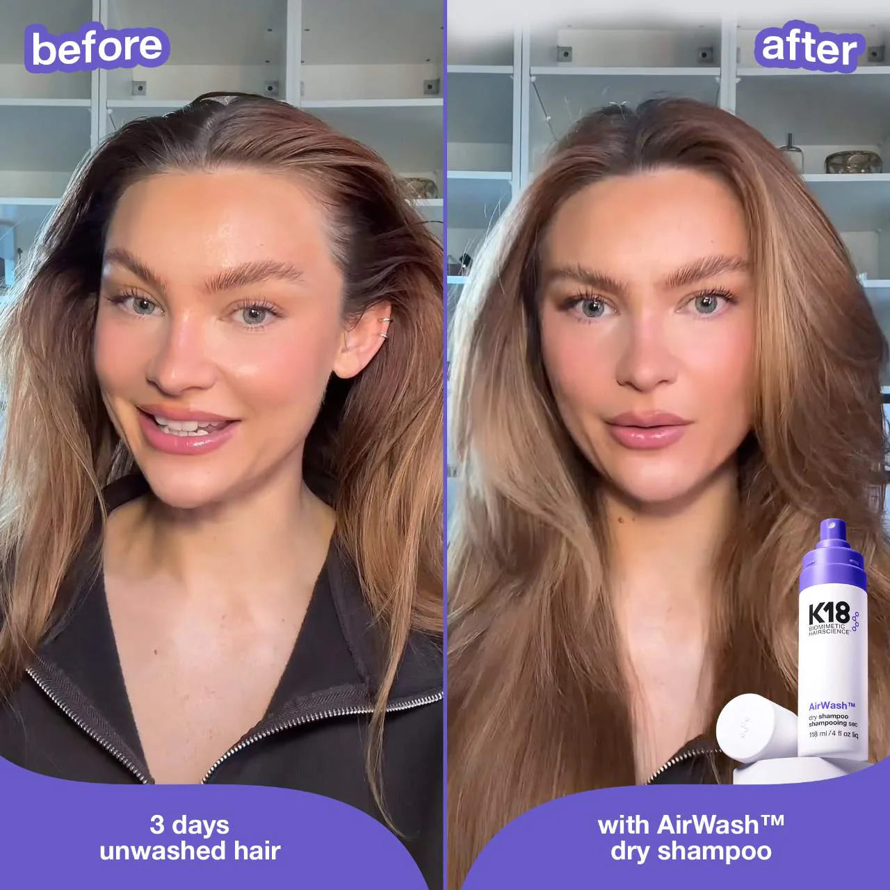 K18 Biomimetic Hairscience Mini AirWash™ Dry Shampoo