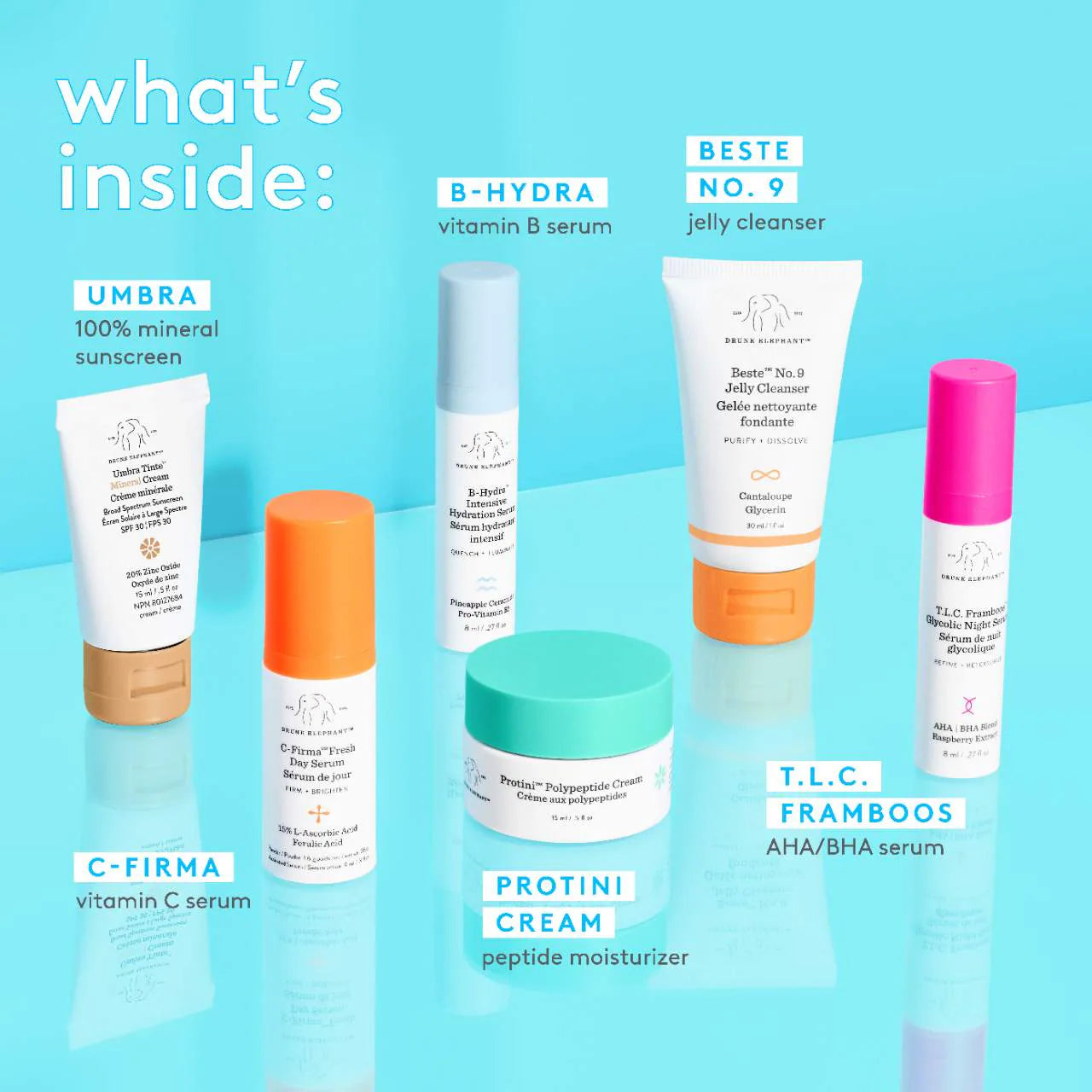 Drunk Elephant The Littles™ Travel Skincare Set