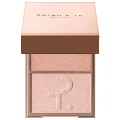 PATRICK TA Major Glow Creme & Powder Light Reflecting Translucent Highlighter Duo
