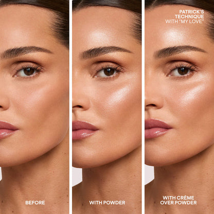 PATRICK TA Major Glow Creme & Powder Light Reflecting Translucent Highlighter Duo