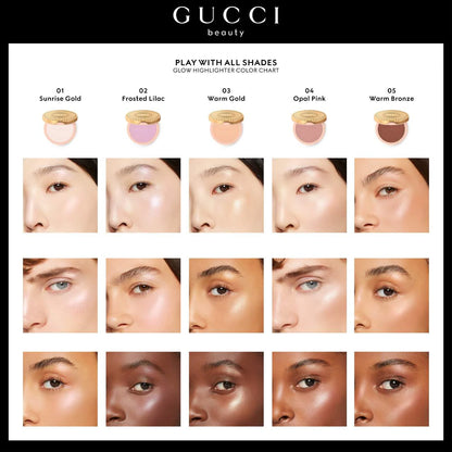 Gucci Glow Multi-Use Illuminating Gel-Powder Highlighter