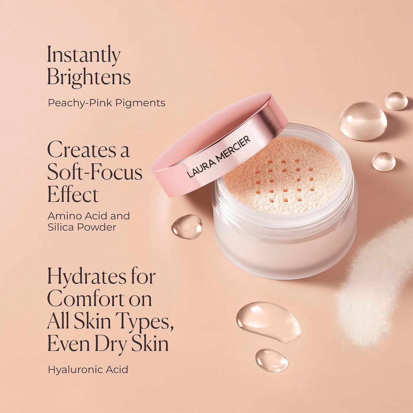Laura Mercier Mini Ultra-Blur Talc-Free Longwearing Translucent Loose Setting Powder