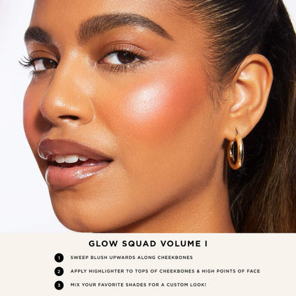 tarte glow squad amazonian clay luminous face palette