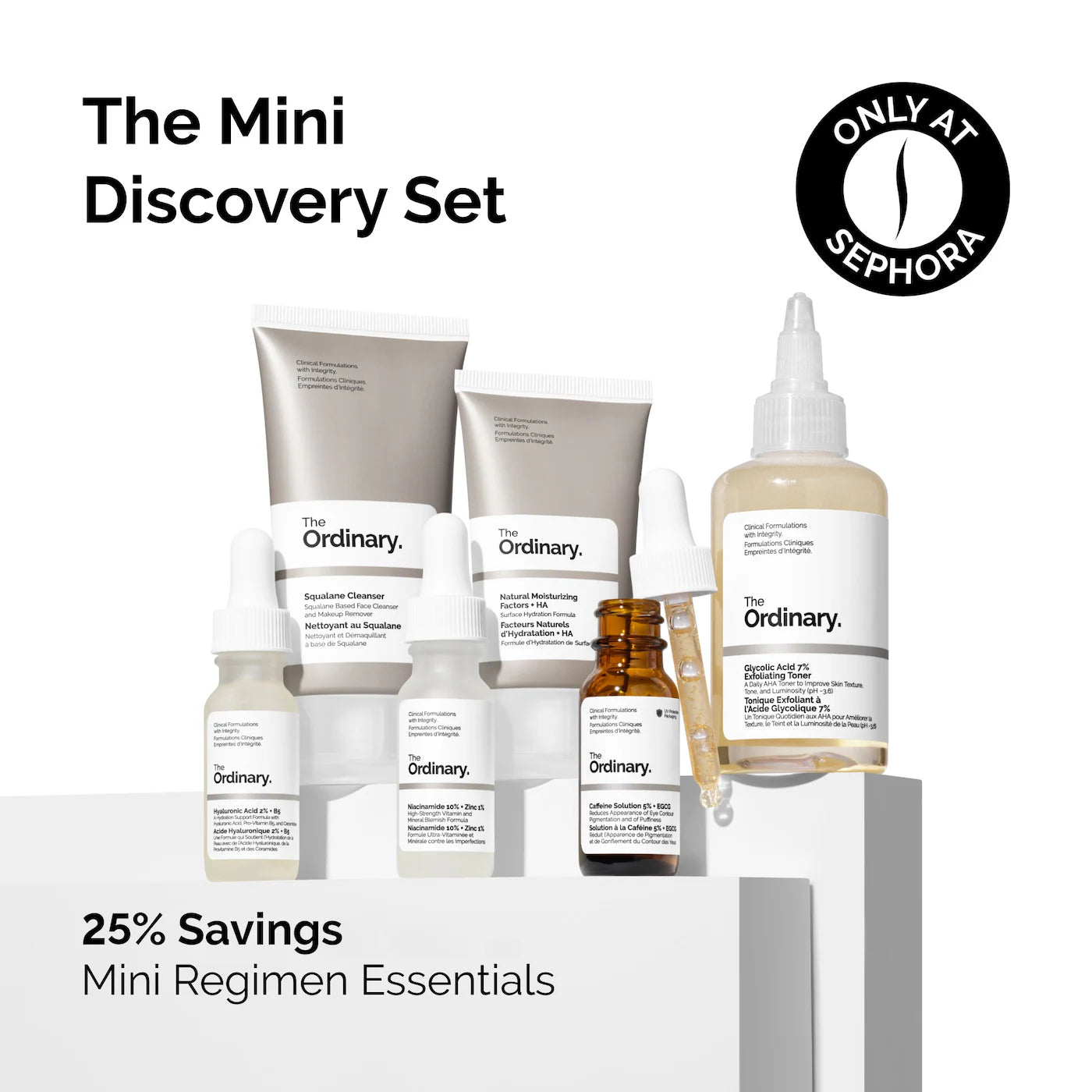 The Ordinary The Mini Discovery Skincare Gift Set