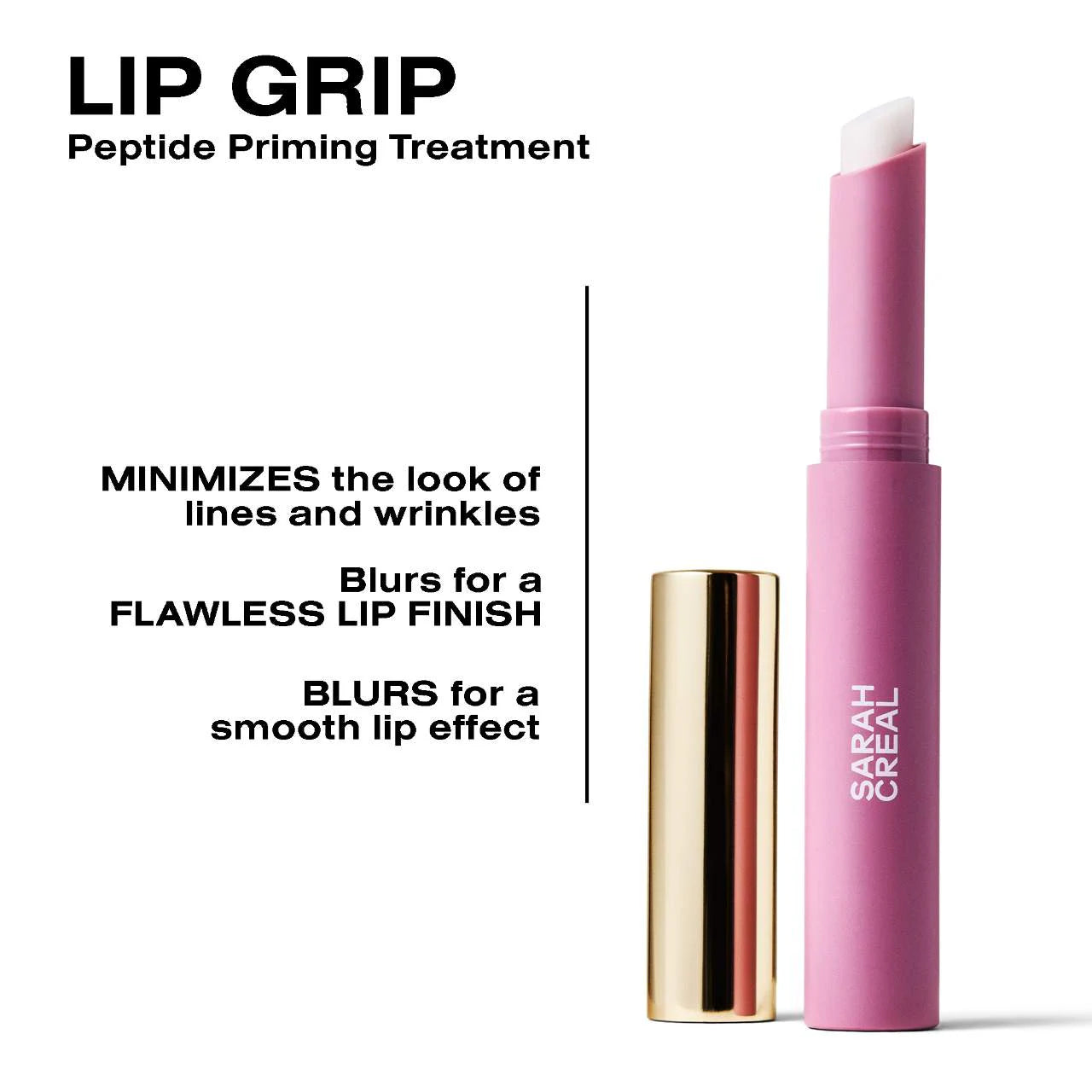 Sarah Creal Lip Grip Peptide Priming Treatment