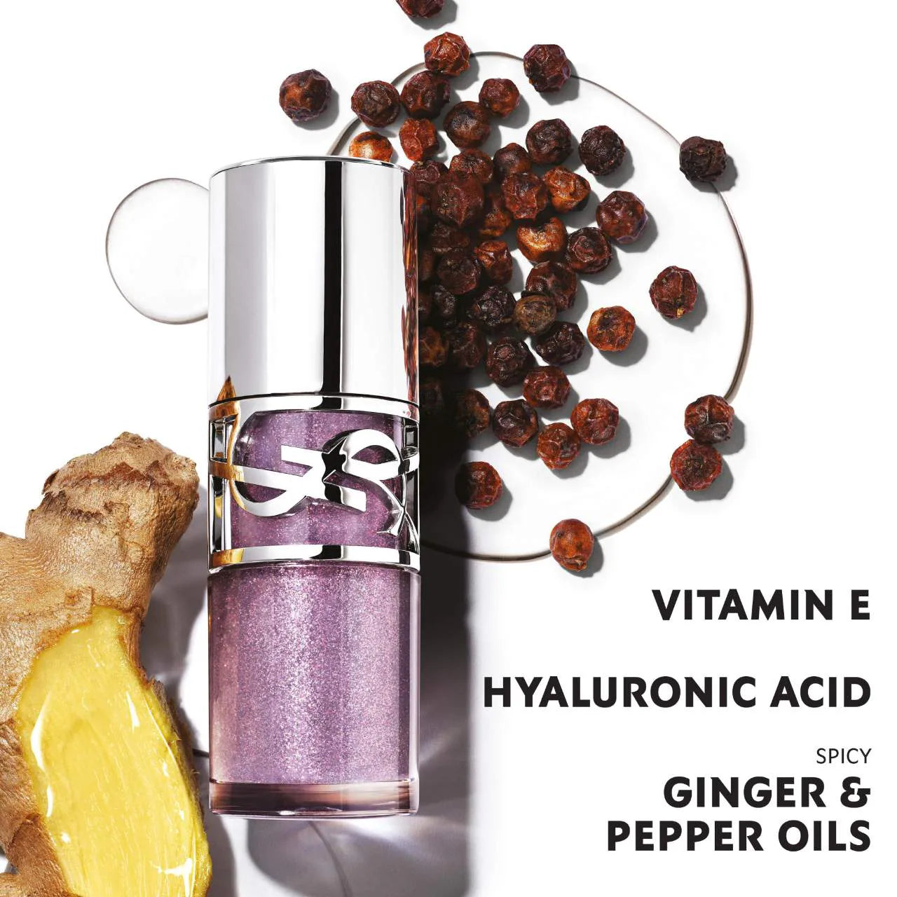 Yves Saint Laurent YSL Loveshine Plumping Lip Oil Gloss with Hyaluronic Acid