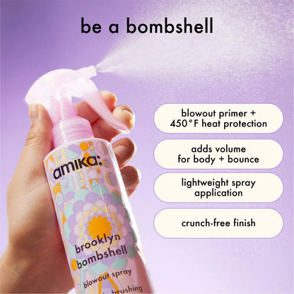 amika Mini Brooklyn Bombshell Blowout Spray