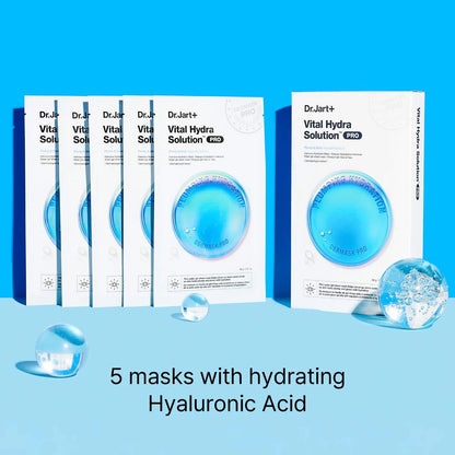 Dr. Jart+ Vital Hydra Solution™ PRO Glow Face Mask 5-Pack Value Set