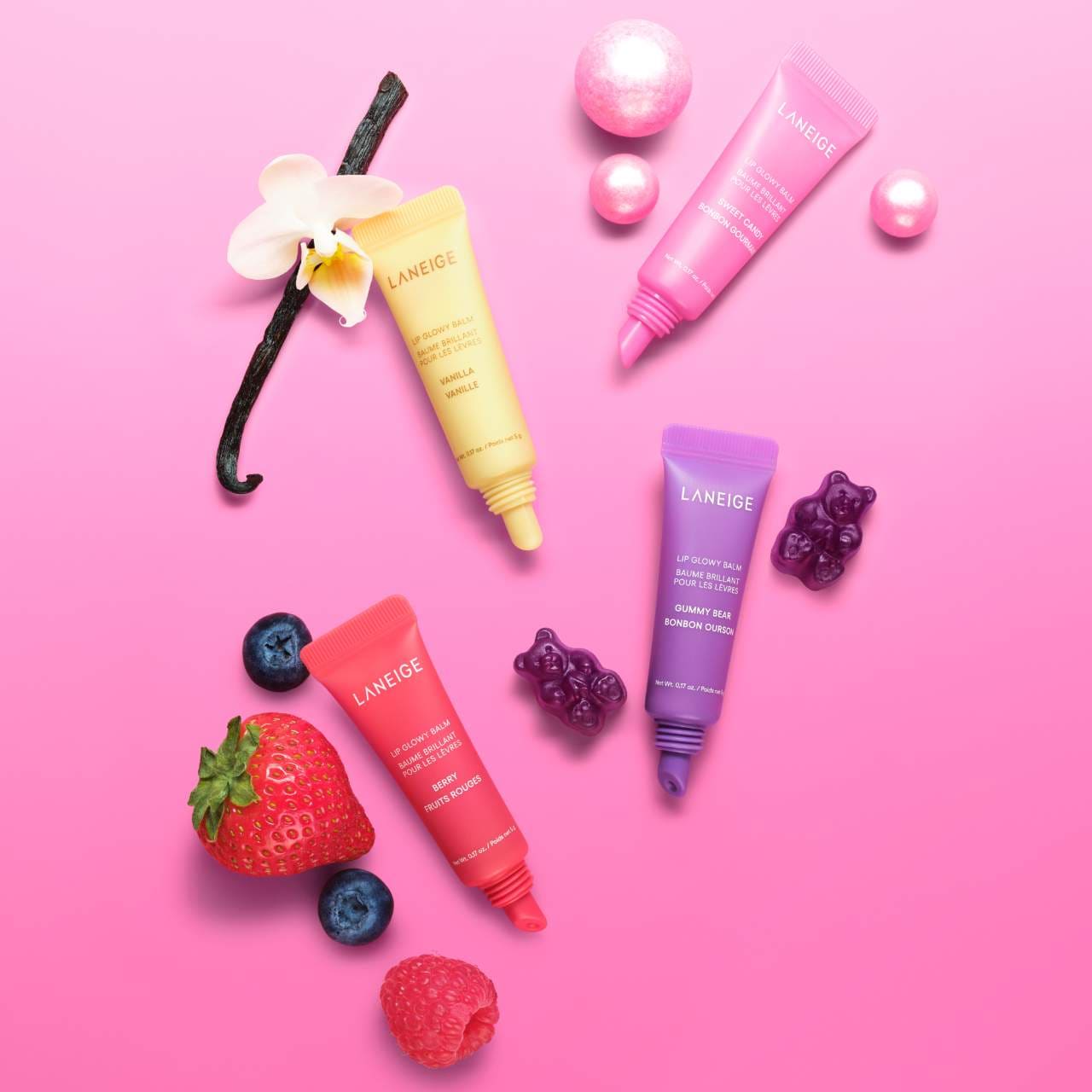 LANEIGE Mini Lip Glowy Balm Set