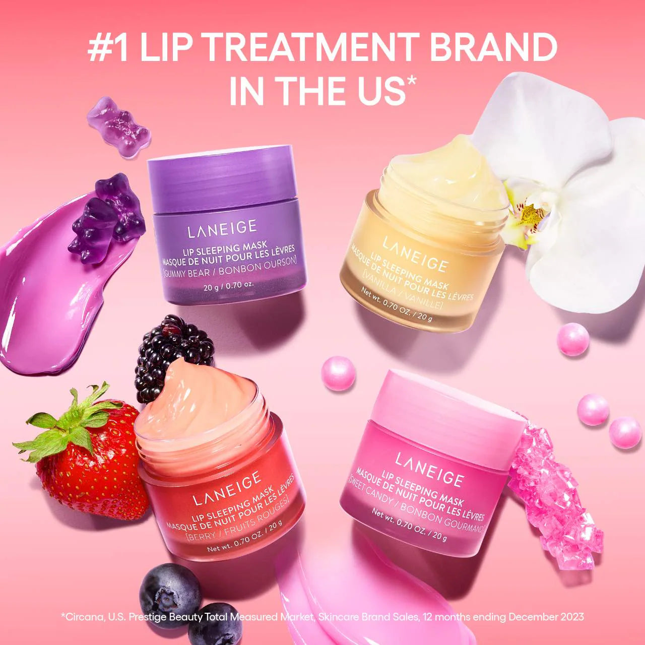 LANEIGE Mini Lip Glowy Balm Set