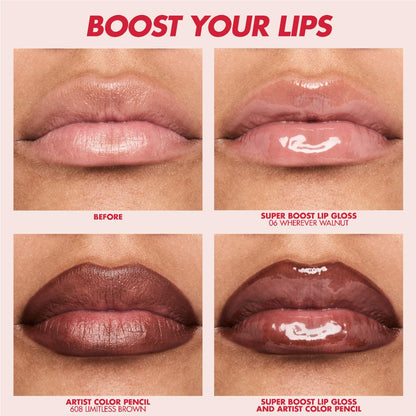 MAKE UP FOR EVER Super Boost Moisturizing & Plumping Lip Gloss