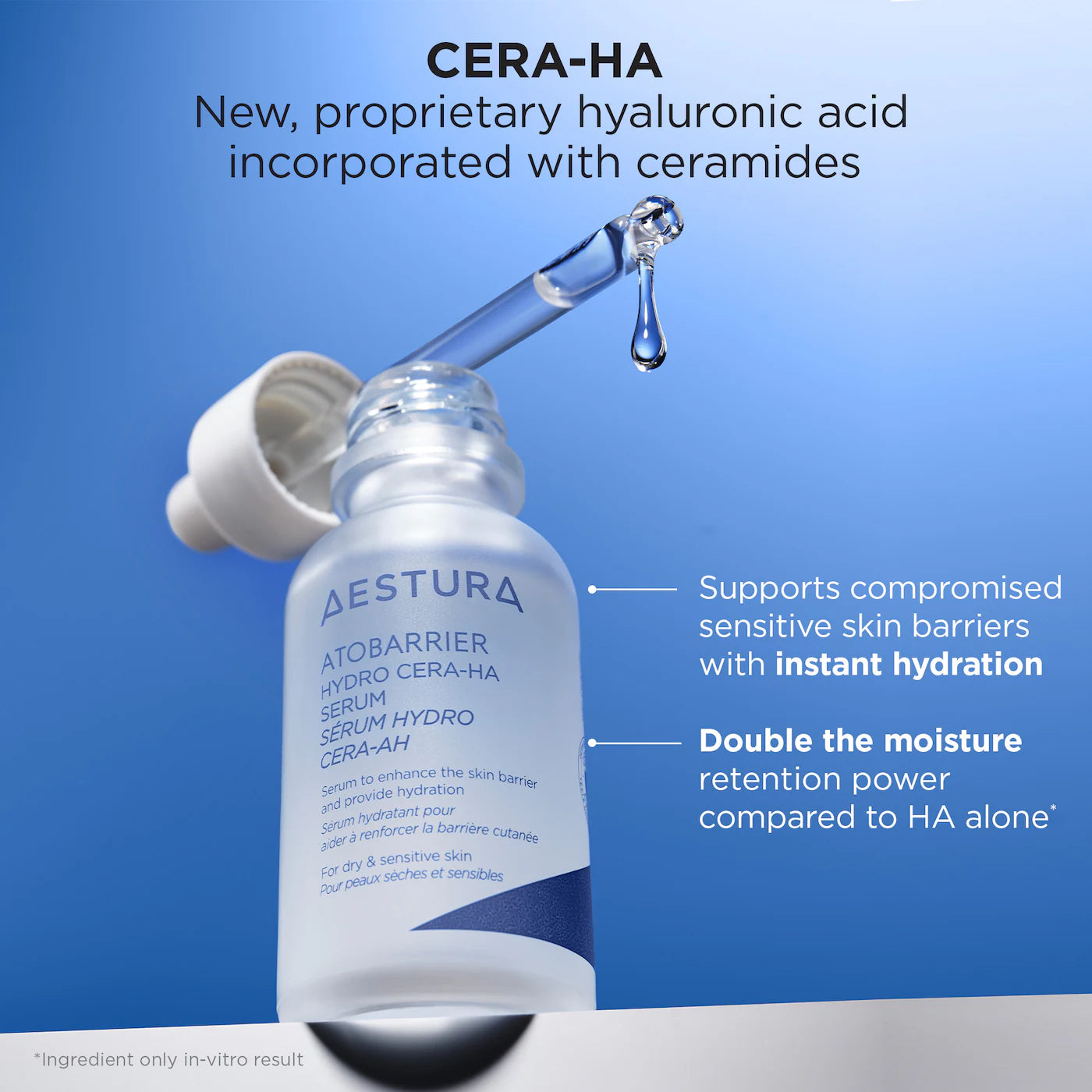 AESTURA ATOBARRIER365 Hydro CERA-HA Ceramide + Hyaluronic Acid Face Serum