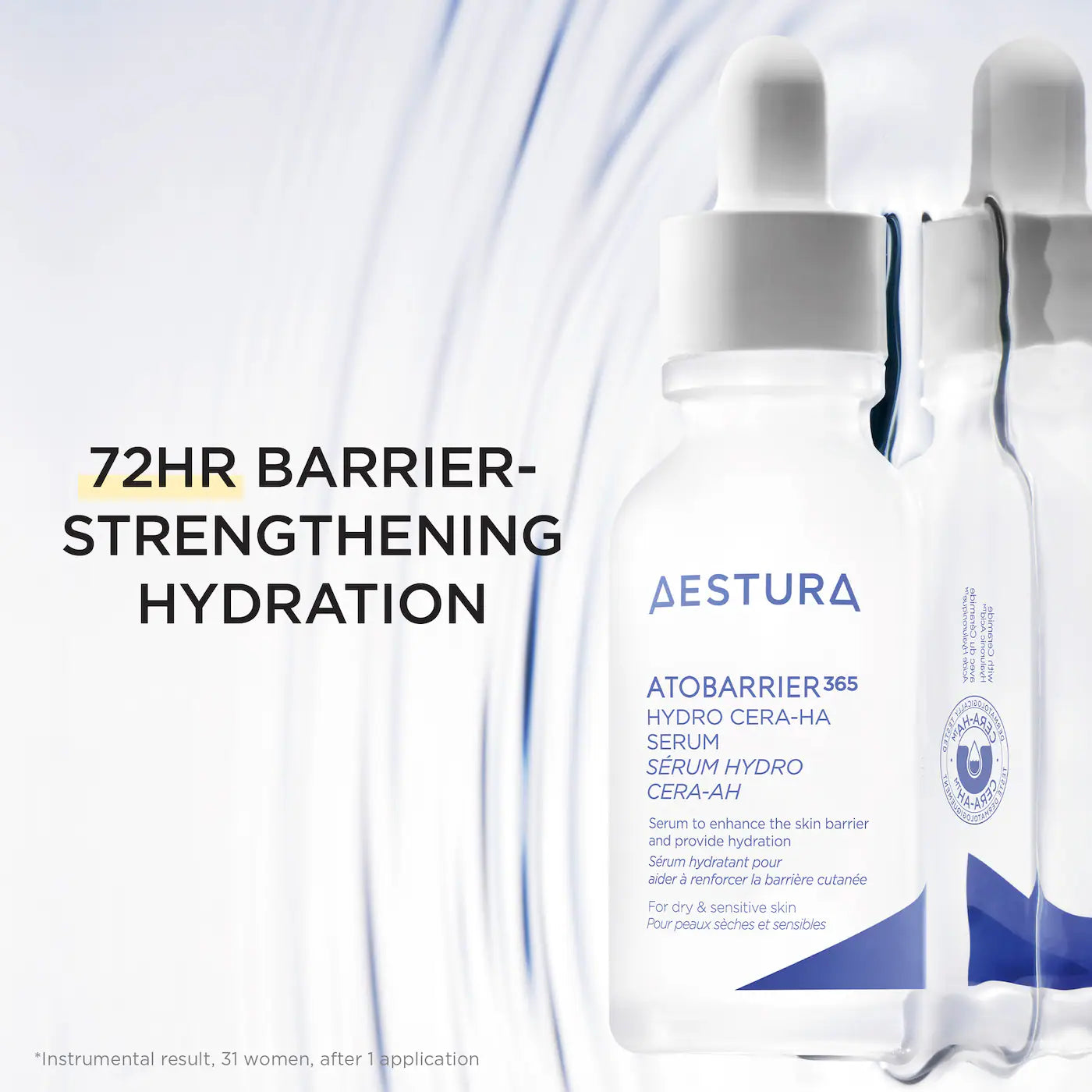 AESTURA ATOBARRIER365 Hydro CERA-HA Ceramide + Hyaluronic Acid Face Serum