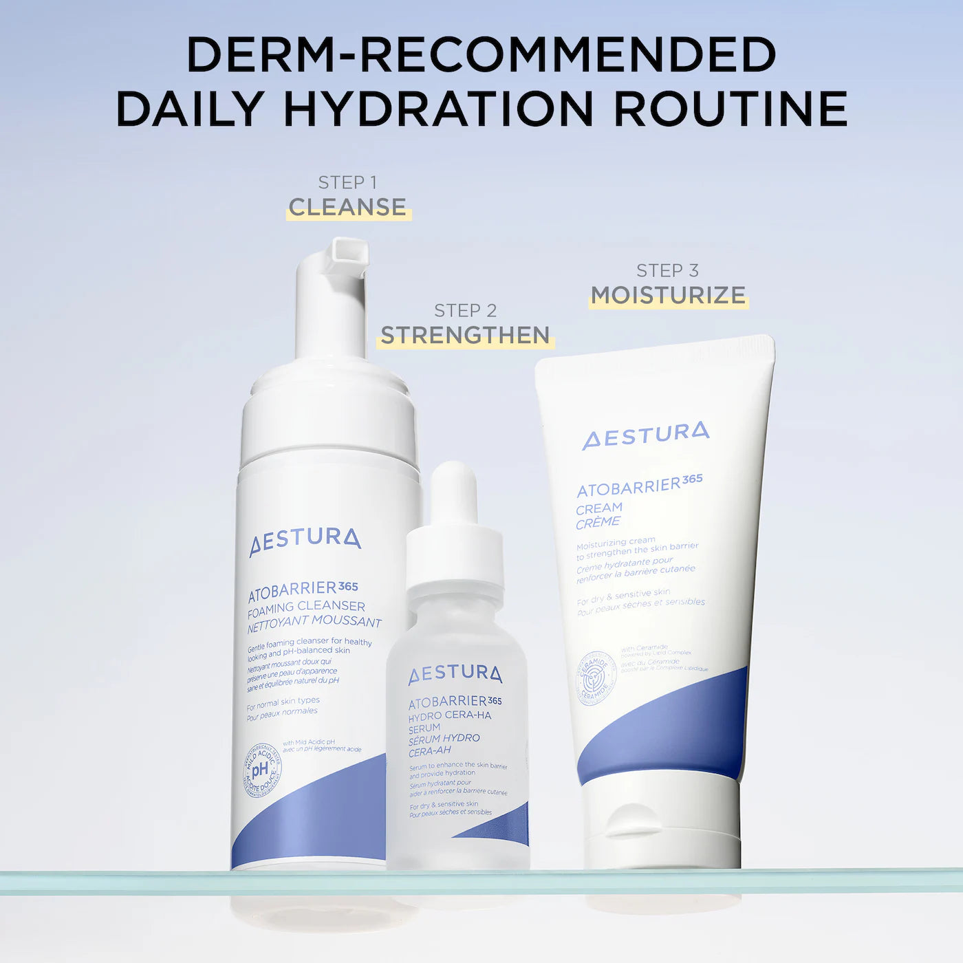 AESTURA ATOBARRIER365 Hydro CERA-HA Ceramide + Hyaluronic Acid Face Serum