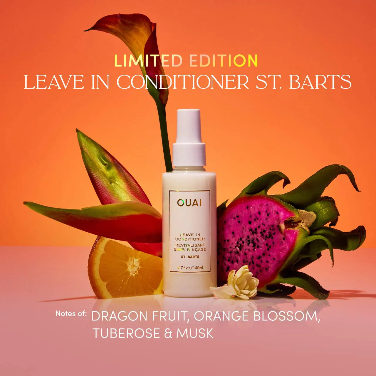 OUAI St. Barts Detangling and Frizz Fighting Leave in Conditioner