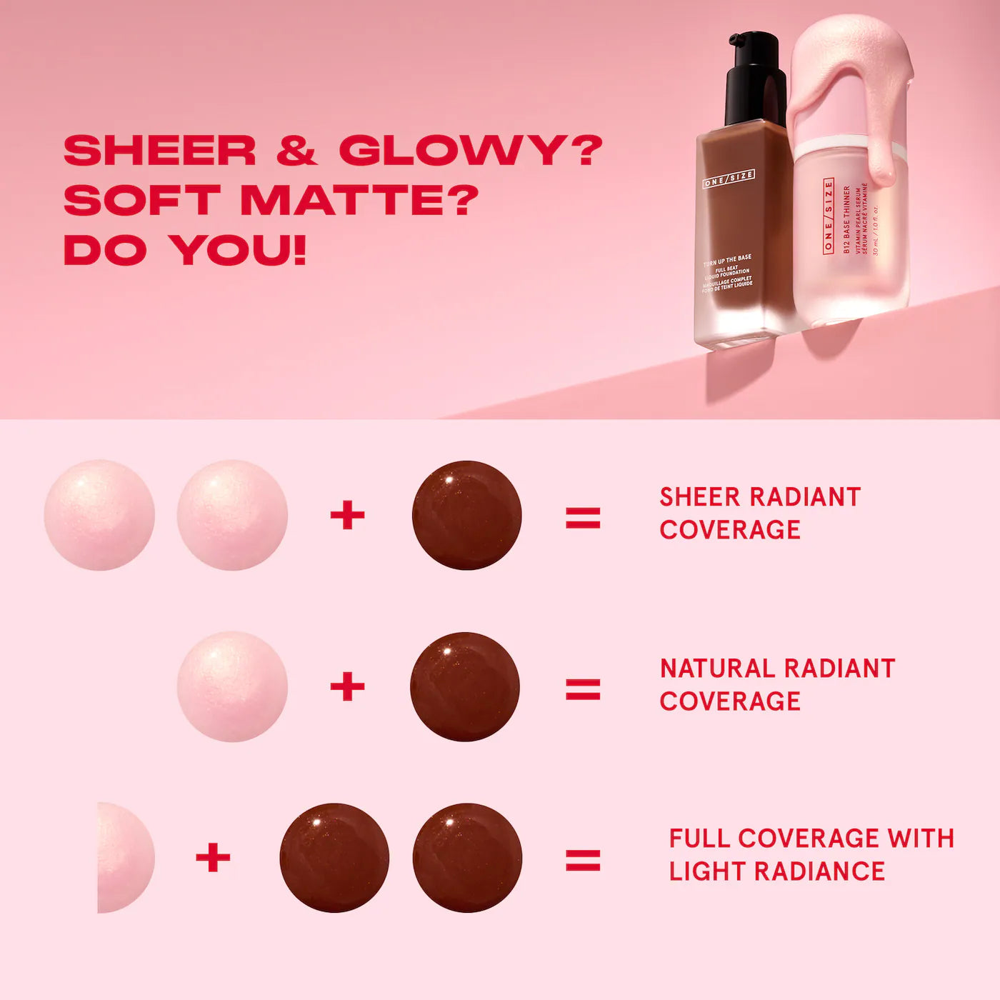 ONE/SIZE B12 Base Thinner Luminous Vitamin Pearl Boosting Serum