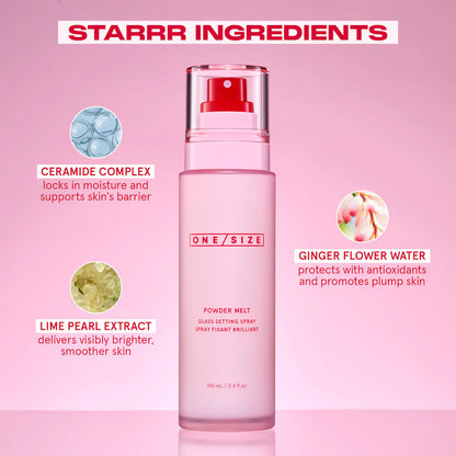 ONE/SIZE Powder Melt Glass Setting Spray
