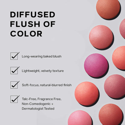 Saie SuperSuede Radiant Talc-Free Baked Powder Blush