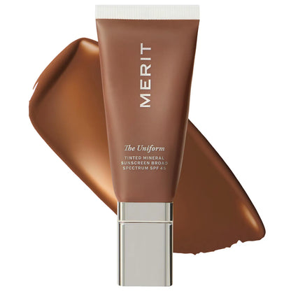 MERIT The Uniform™ Tinted Mineral Sunscreen Broad Spectrum SPF 45