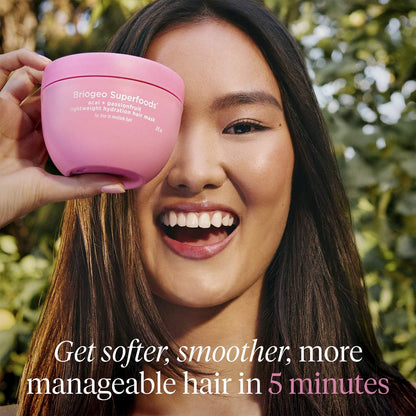 Briogeo Superfoods™ Acai + Passionfruit Lightweight, Hydrating Hair Mask