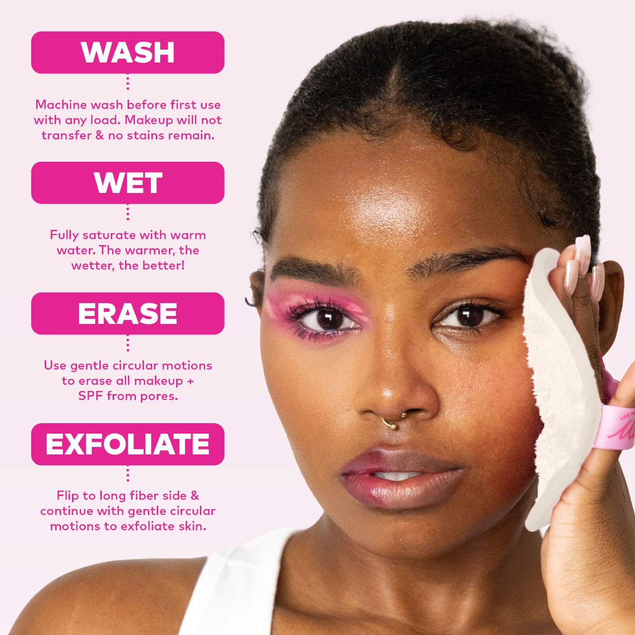 The Original MakeUp Eraser Hello Kitty Glamping 7-day Set