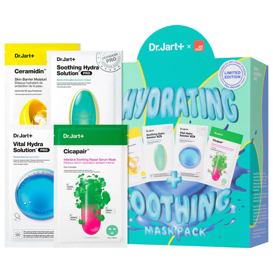 Dr.Jart+ X Art Start Hydrating and Soothing Face Mask Value Set