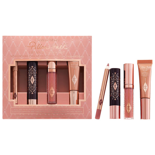 Charlotte Tilbury Pillow Talk Iconic Lip and Cheek Secrets Set