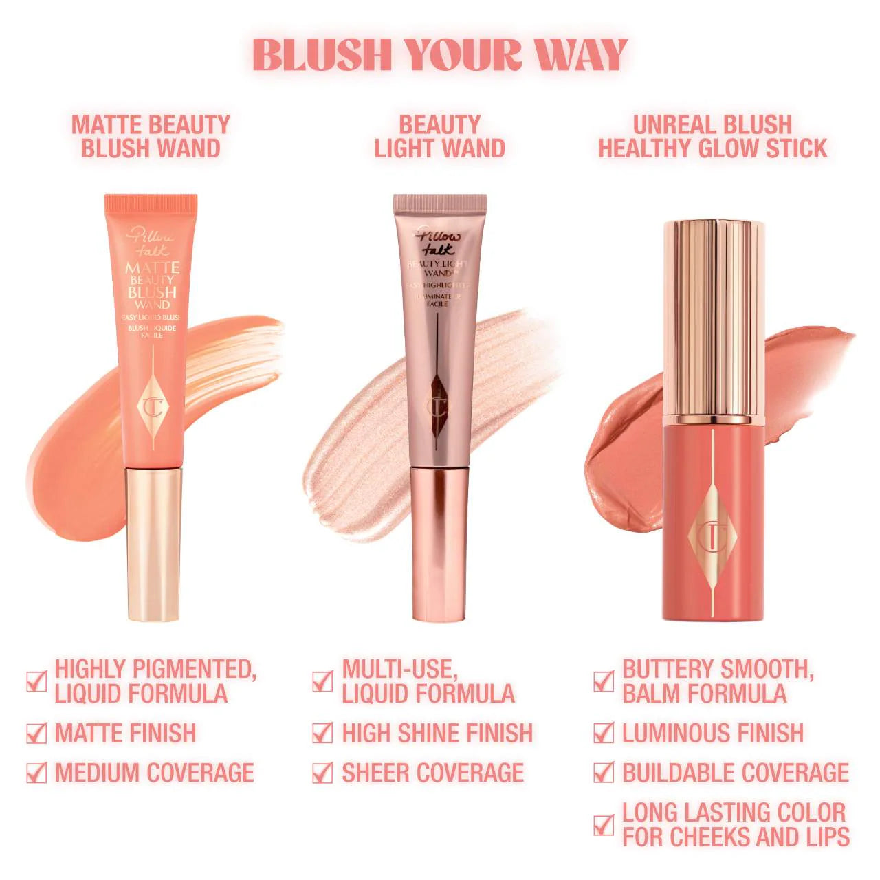Charlotte Tilbury Unreal Lip + Cheek Glow Blush Stick