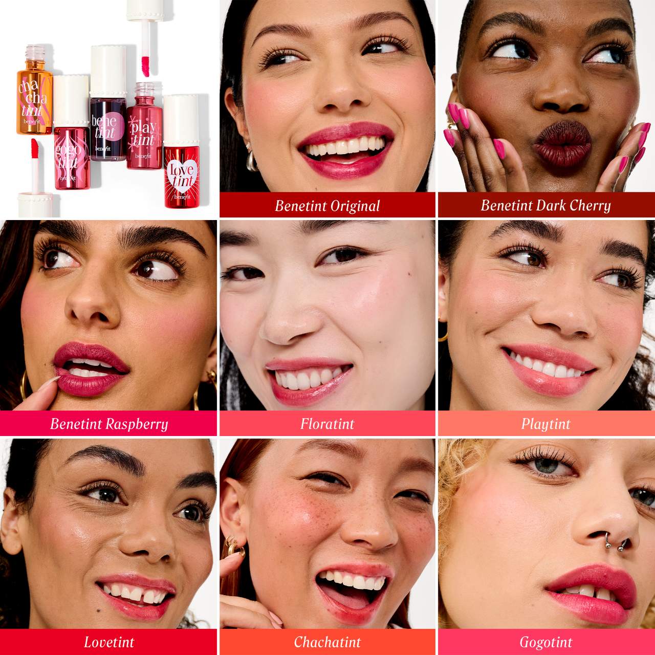 Benefit Cosmetics Benetint Liquid Lip + Cheek Blush Stain