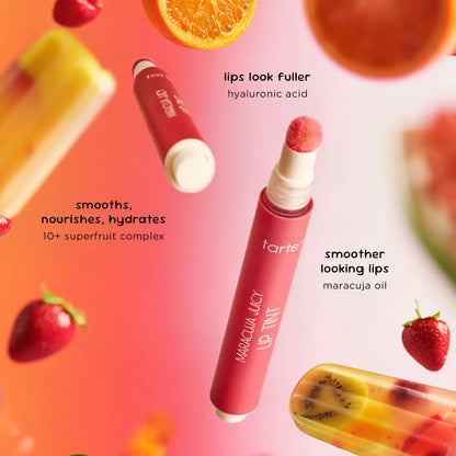 tarte maracuja juicy transfer-proof lip tint stain