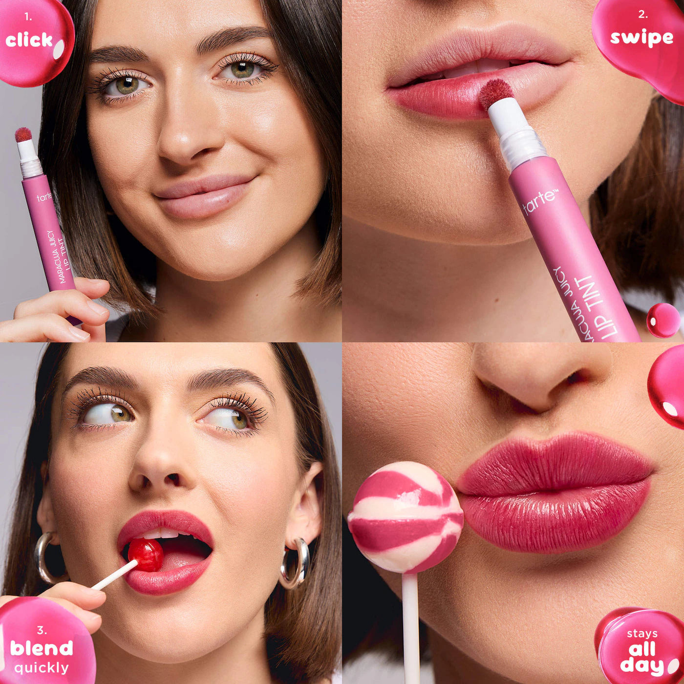 tarte maracuja juicy transfer-proof lip tint stain