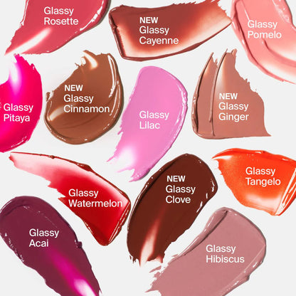 HAUS LABS Color Fuse Longwear Hydrating Glassy Lip + Cheek Blush Balm Stick