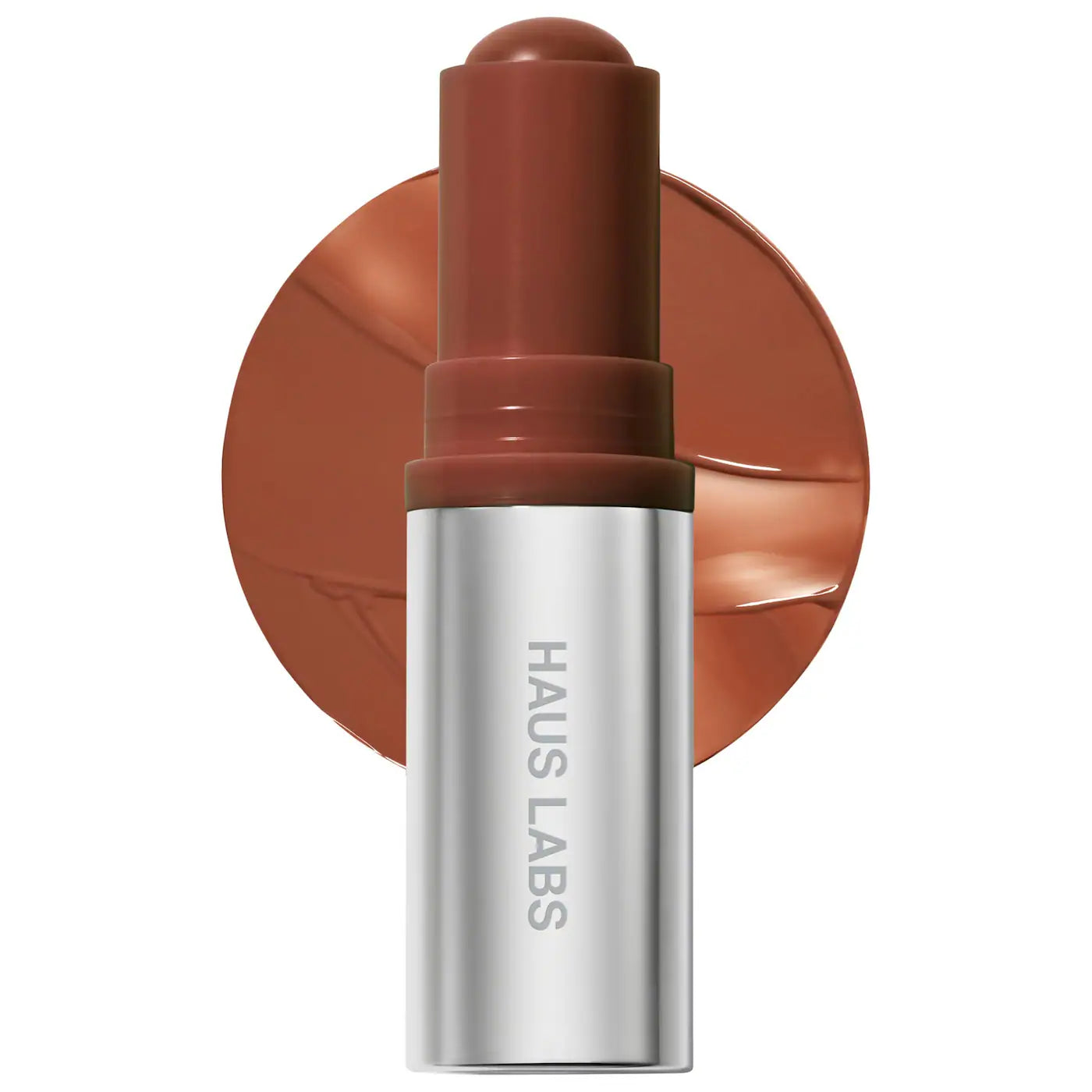 HAUS LABS Color Fuse Longwear Hydrating Glassy Lip + Cheek Blush Balm Stick