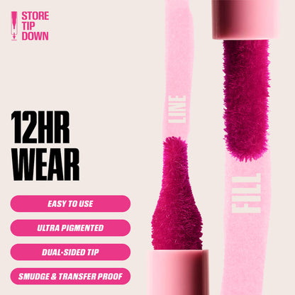 HUDA BEAUTY Lip Contour Lip Stain