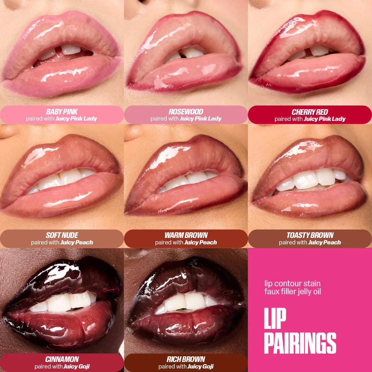 HUDA BEAUTY Faux Filler Ultra-Hydrating Tinted Jelly Lip Oil