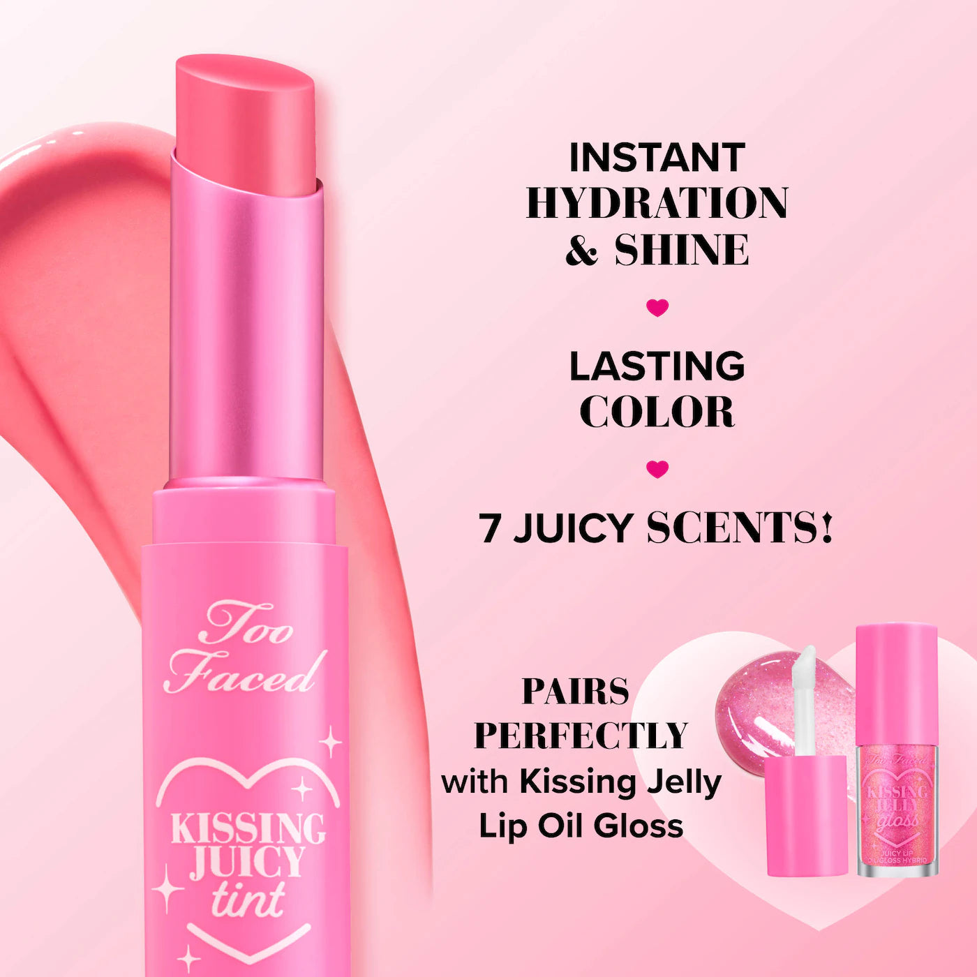Too Faced Kissing Juicy Tint Lip Balm