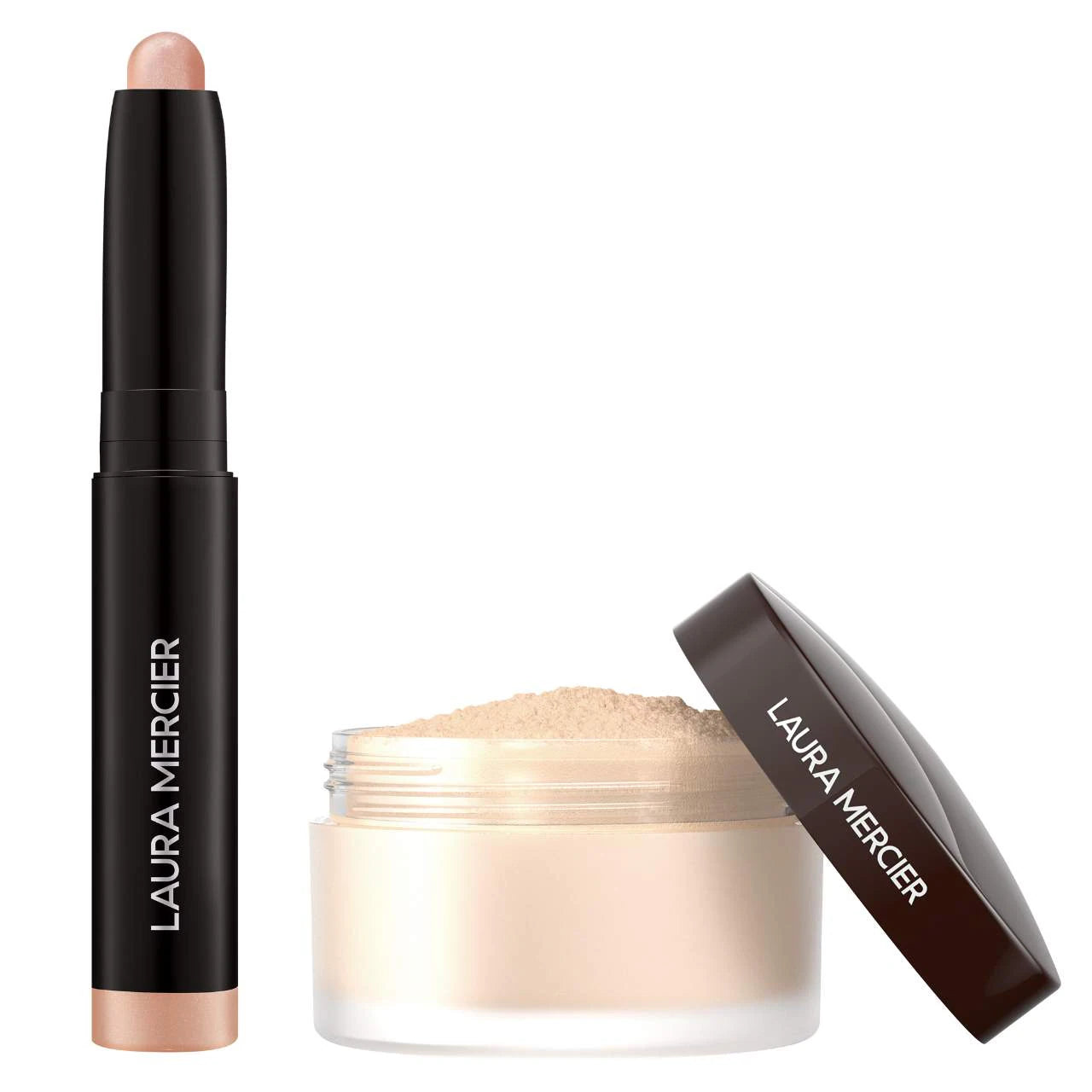 Laura Mercier Mini Artistry Icons Loose Powder and Eyeshadow Set