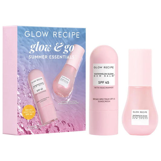 Glow Recipe Glow & Go Summer Essentials Kit with Niacinamide