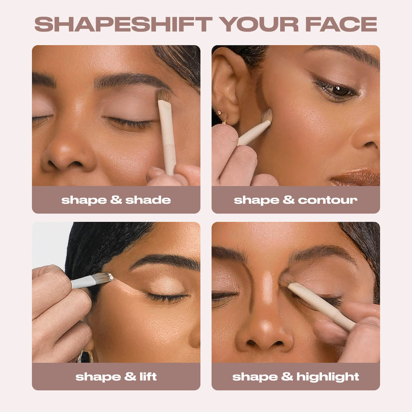 Urban Decay Naked Shaped Cool-Toned Makeup Palette for Eyes & Face