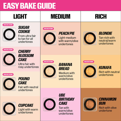 HUDA BEAUTY Mini Easy Bake Loose Baking & Setting Powder